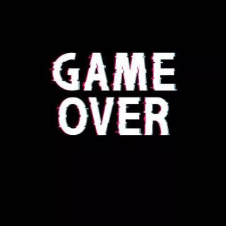 Game over phone wallpaper