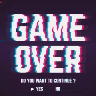 Game over phone wallpaper