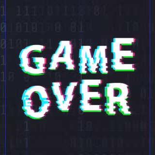 Game over phone wallpaper