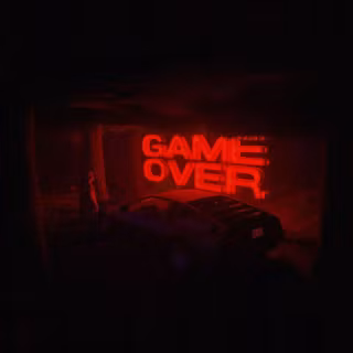Game over phone wallpaper