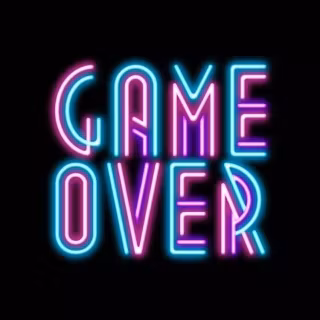 Game over phone wallpaper