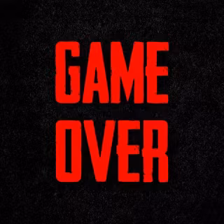 Game over phone wallpaper