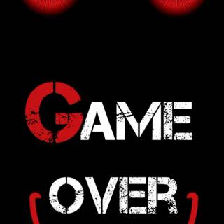 Game over phone wallpaper