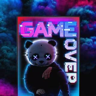 Game over phone wallpaper