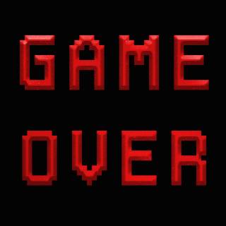 Game over phone wallpaper