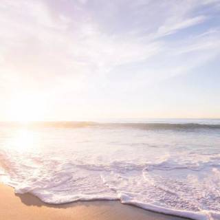 Aesthetic beach iPhone wallpaper