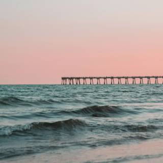 Aesthetic beach iPhone wallpaper