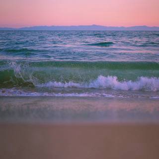 Aesthetic beach iPhone wallpaper