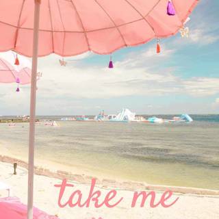 Aesthetic beach iPhone wallpaper