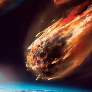 Asteroid phone wallpaper