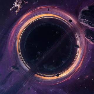 Asteroid phone wallpaper