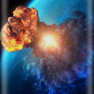 Asteroid phone wallpaper