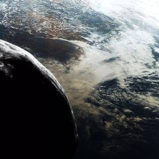 Asteroid phone wallpaper