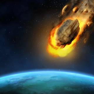 Asteroid phone wallpaper