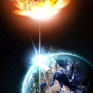 Asteroid phone wallpaper