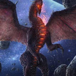 Asteroid phone wallpaper