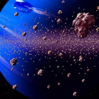 Asteroid phone wallpaper