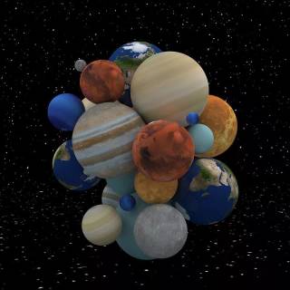 Asteroid phone wallpaper