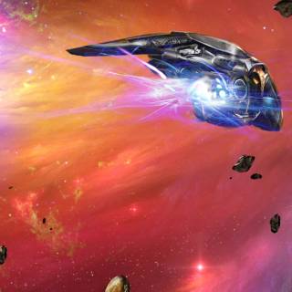 Asteroid phone wallpaper