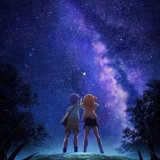 Phone anime night wallpaper