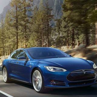 Tesla Roadster iPhone wallpaper