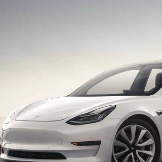 Tesla Roadster iPhone wallpaper