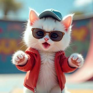 Cute kitten iPhone wallpaper