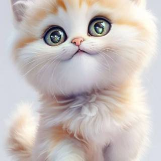 Cute kitten iPhone wallpaper
