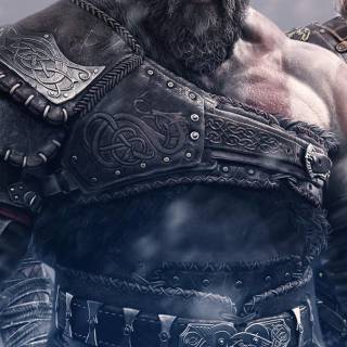 God of War 4 iPhone wallpaper