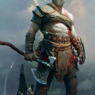 God of War 4 iPhone wallpaper