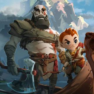 God of War 4 iPhone wallpaper