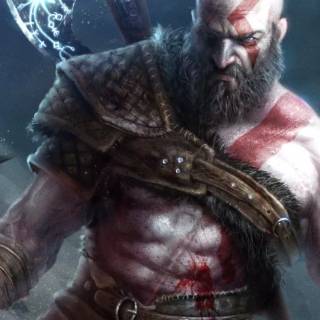 God of War 4 iPhone wallpaper