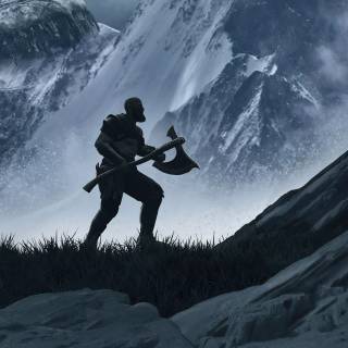 God of War 4 iPhone wallpaper