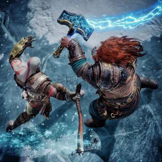 God of War 4 iPhone wallpaper