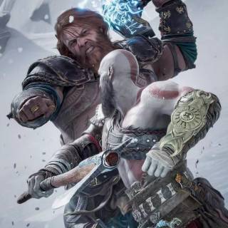 God of War 4 iPhone wallpaper