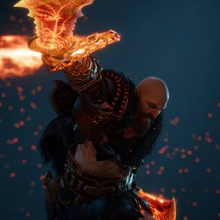God of War 4 iPhone wallpaper