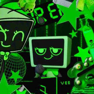 Dandy's World Vee wallpaper