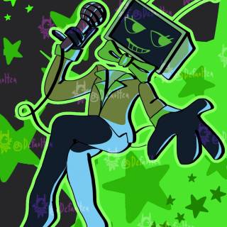 Dandy's World Vee wallpaper