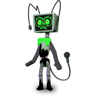 Dandy's World Vee wallpaper