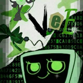 Dandy's World Vee wallpaper