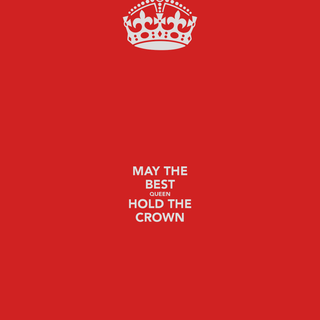 Crown and quotes wallpaper