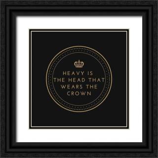 Crown and quotes wallpaper