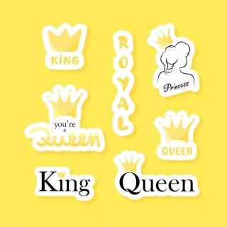 Crown and quotes wallpaper
