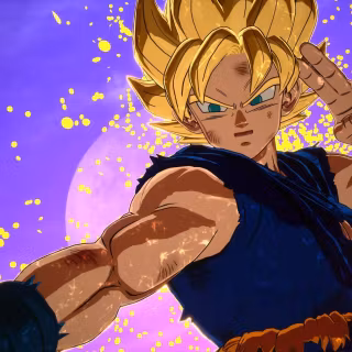 Saiyan Goku Fortnite wallpaper