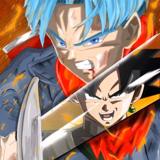 Goku with sword wallpaper