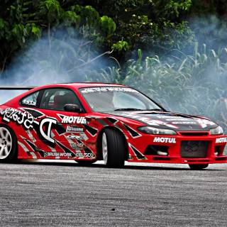 Nissan S15 Silvia drift wallpaper