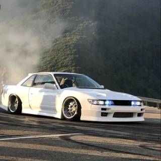 Nissan S15 Silvia drift wallpaper