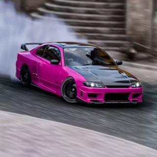 Nissan S15 Silvia drift wallpaper