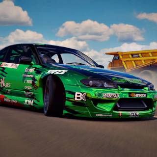 Nissan S15 Silvia drift wallpaper