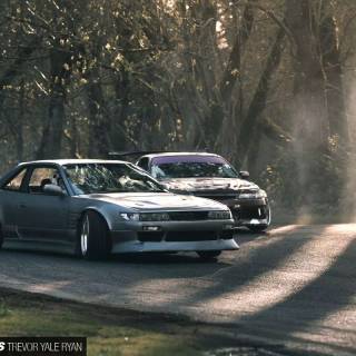 Nissan S15 Silvia drift wallpaper